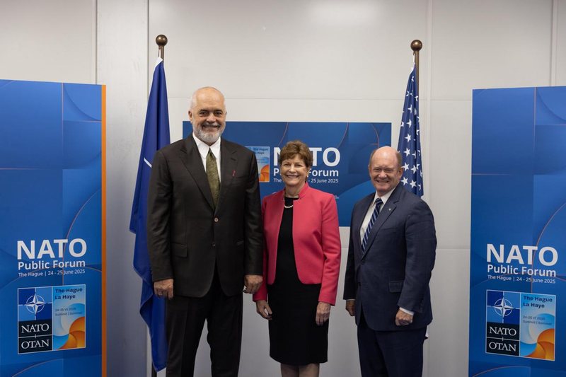 Rama takim me senatorët e grupit vëzhgues për NATO-n në Senatin Amerikan