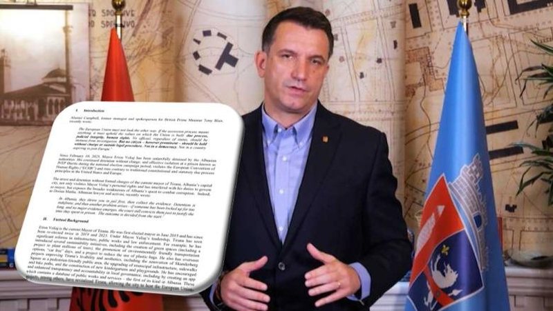 Zyrat ligjore ndërkombëtare publikojnë raportin: Erion Veliaj i ndaluar padrejtësisht! Zyrat ligjore ndërkombëtare publikojnë raportin: Erion Veliaj i ndaluar padrejtësisht!