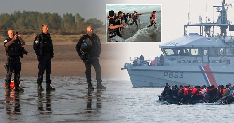 Tërbohen anglezët, emigrantët vërshojnë në La Mansh, policët francezë “bëjnë sehir”