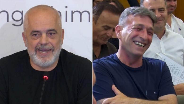 ‘Banorët e Fushë-Arrëzit s’e besojnë që do futemi në BE’, Rama batuta me Hilë Currin: I mbyte me propagandë! Kryebashkiaku i Berishës shkrihet së qeshuri ‘Banorët e Fushë-Arrëzit s’e besojnë që do futemi në BE’, Rama batuta me Hilë Currin: I mbyte me propagandë! Kryebashkiaku i Berishës shkrihet së qeshuri