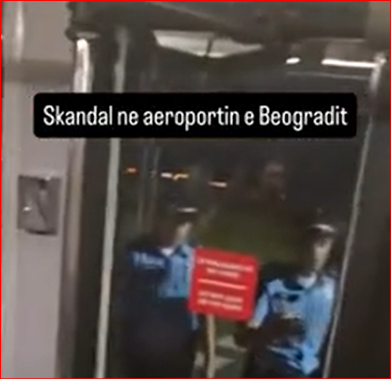 VIDEO/ Skandal në aeroportin e Beogradit! Autobusi me shqiptarë bllokohet nga policia: Më pas mbyllen te avioni i “Air Serbia”! VIDEO/ Skandal në aeroportin e Beogradit! Autobusi me shqiptarë bllokohet nga policia: Më pas mbyllen te avioni i “Air Serbia”!