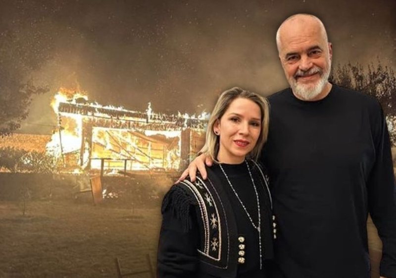 Vila e Gjeçajve në Theth u dogj nga banorët, nga inati se ishte e ftuara e Edi Ramës në podkast