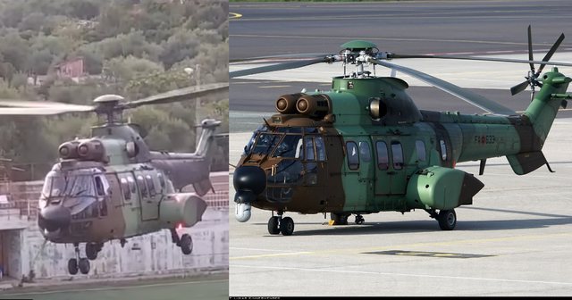 Në bordin e helikopterit “Cougar” gjatë luftës me flakët në Delvinë! Beteja e padukshme e pilotëve të forcave ajrore (Video)