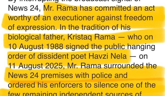 Evi Kokalari: Ja me çfarë merret Sali Berisha, ju dërgon të huajve gënjeshtra absurde për median e Irfanit Evi Kokalari: Ja me çfarë merret Sali Berisha, ju dërgon të huajve gënjeshtra absurde për median e Irfanit