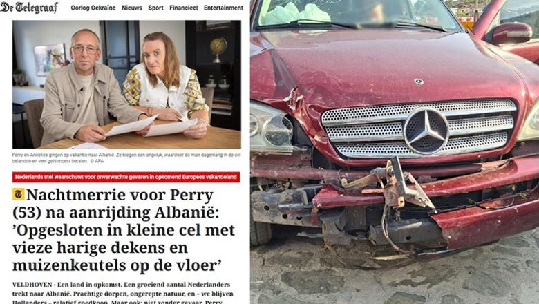 Odiseja e turistit holandez, nga aksidenti në rrugë, netët në paraburgim në Gjirokastër dhe lirimi kundrejt 5 mijë eurove Odiseja e turistit holandez, nga aksidenti në rrugë, netët në paraburgim në Gjirokastër dhe lirimi kundrejt 5 mijë eurove