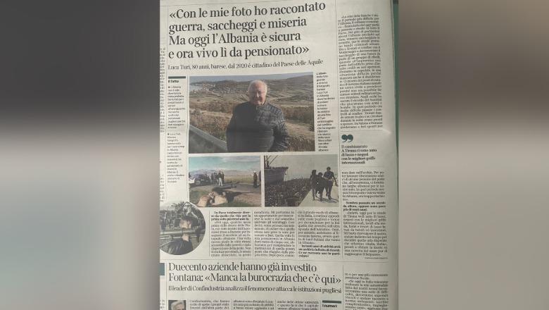 Rrëfimi i fotografit italian për Corriere: Me fotot e mia kam treguar luftë, plaçkitje dhe mjerim! Por, sot Shqipëria është e sigurt dhe unë jetoj aty si pensionist