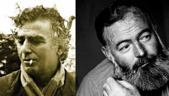 Ernest Heminguej – Petro Markos: Shkrimtari që e do njeriun dhe vdes për të, shkruan mirë! Ernest Heminguej – Petro Markos: Shkrimtari që e do njeriun dhe vdes për të, shkruan mirë!