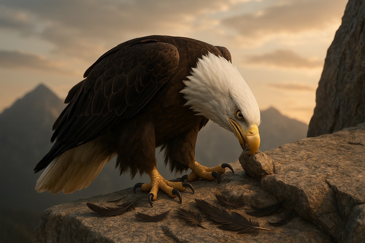 Rilindja e shqiponjës mit apo e vëtetë?! Kur shqiponja mbush të dyzetat, ajo nuk është më ajo që ishte dikur por… Rilindja e shqiponjës mit apo e vëtetë?! Kur shqiponja mbush të dyzetat, ajo nuk është më ajo që ishte dikur por…