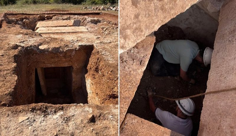 Zbulimi i varrit madhështor në Bulqizë, Artan Shkreli: Është grabitur ditën për diell me eskavator, nga kërkuesit kriminal të thesareve Zbulimi i varrit madhështor në Bulqizë, Artan Shkreli: Është grabitur ditën për diell me eskavator, nga kërkuesit kriminal të thesareve