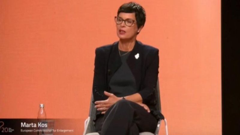 Marta Kos: Nëse Edi vazhdon punën e shkëlqyer, Shqipëria anëtarësohet në 2029 Marta Kos: Nëse Edi vazhdon punën e shkëlqyer, Shqipëria anëtarësohet në 2029