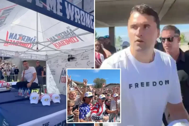 Pamje të rënda! Aktivsti i njohur konservator qëllohet për vdekje gjatë një eventi në Utah, SHBA (Video) Pamje të rënda! Aktivsti i njohur konservator qëllohet për vdekje gjatë një eventi në Utah, SHBA (Video)