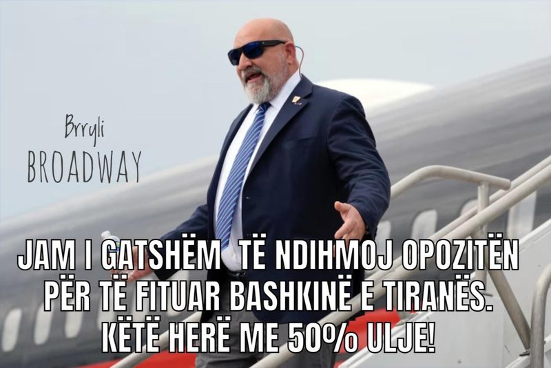 FOTO/ Në kërkim të kandidatit…jami gatshëm të ndihmoj opozitën për të fituar