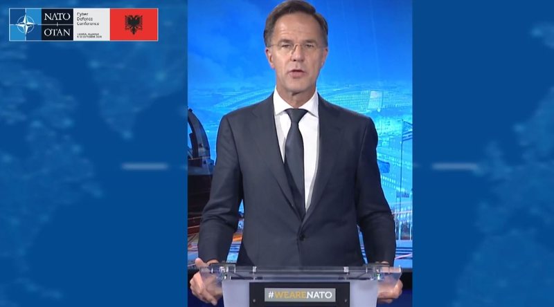 Konferenca e NATO-s në Tiranë, Rutte: Rrisim shpenzimet për mbrojtjen kibernetike, mbrojtja jonë bëhet më e fortë Konferenca e NATO-s në Tiranë, Rutte: Rrisim shpenzimet për mbrojtjen kibernetike, mbrojtja jonë bëhet më e fortë