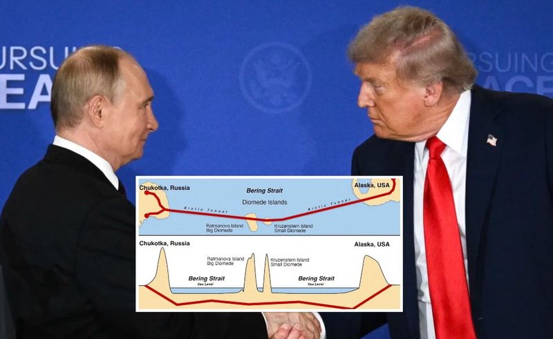 Moska hedh idenë e tunelit “Trump-Putin” që lidh Rusinë me SHBA-të, propozon Elon Musk që ta ndërtojë Moska hedh idenë e tunelit “Trump-Putin” që lidh Rusinë me SHBA-të, propozon Elon Musk që ta ndërtojë