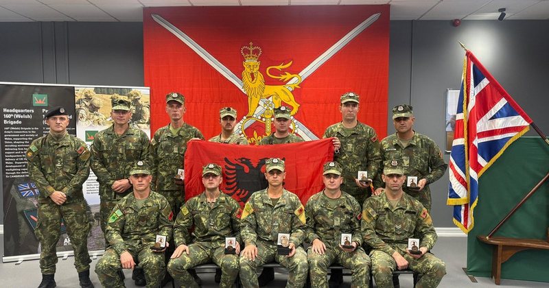 Gara ushtarake “Cambrian Patrol”, trupat e Forcave të Armatosura të Shqipërisë renditen në vendin e tretë