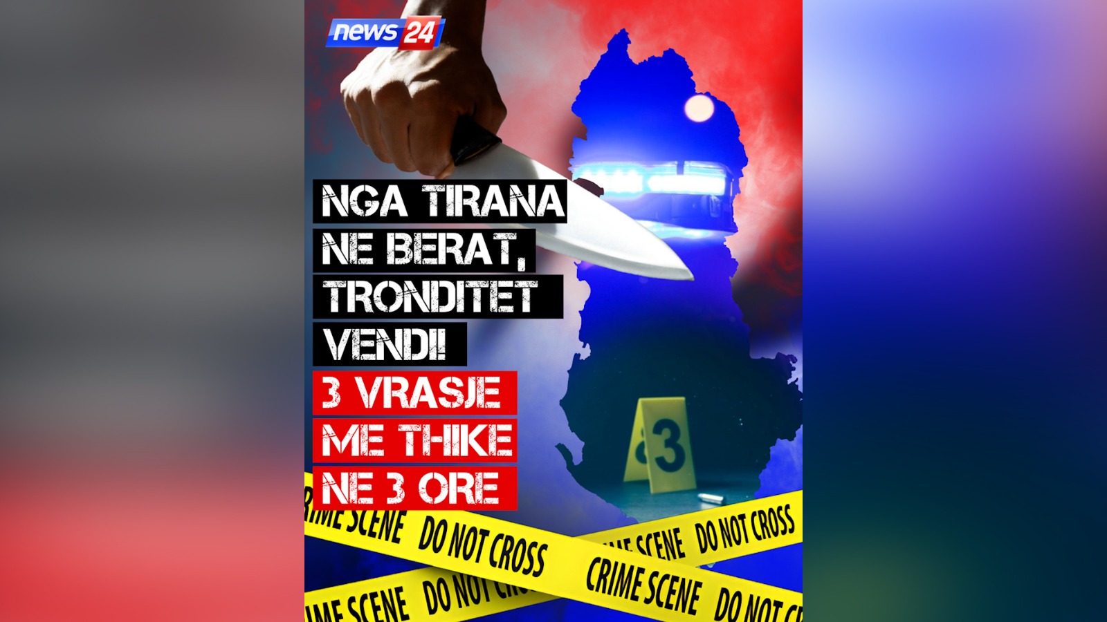 Orët e tmerrit! E marta e zezë në Shqipëri, tre të vrarë me thikë brenda ditës së sotme Orët e tmerrit! E marta e zezë në Shqipëri, tre të vrarë me thikë brenda ditës së sotme