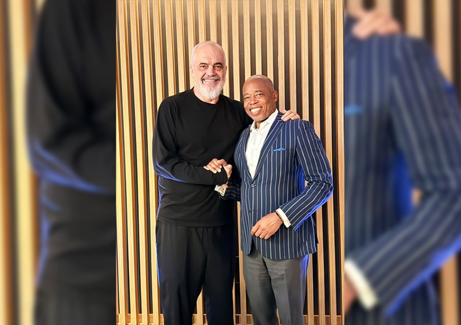 Kryebashkiaku i Nju Jork Eric Adams në Shqipëri: Nga bashkëpunimi me Ramën isha zotuar të vija për të parë mundësitë në biznes dhe turizëm Kryebashkiaku i Nju Jork Eric Adams në Shqipëri: Nga bashkëpunimi me Ramën isha zotuar të vija për të parë mundësitë në biznes dhe turizëm