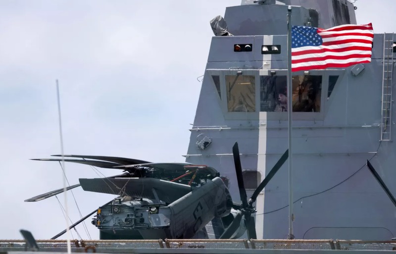 Dy avionë ushtarakë amerikanë rrëzohen në Detin e Kinës Jugore