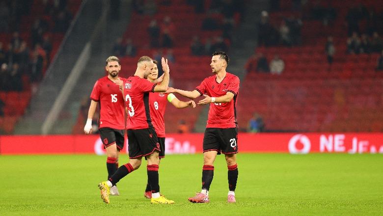 Legjionarët/ Berisha, Hoxha, Mitaj, Asani dhe Tuci shënojnë gol, Ismajli jep asist Legjionarët/ Berisha, Hoxha, Mitaj, Asani dhe Tuci shënojnë gol, Ismajli jep asist