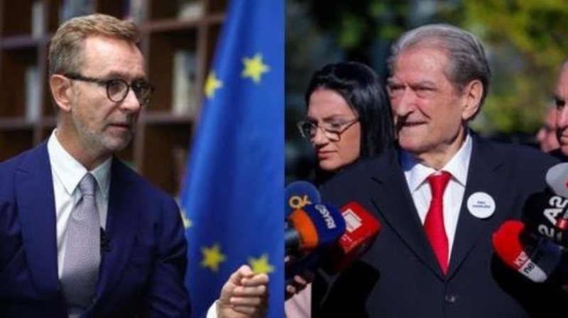 Ambasadori i BE-së i përgjigjet Berishës: Deklaratë fyese në nivel personal! Më shqetësoi nënkuptimi… Ambasadori i BE-së i përgjigjet Berishës: Deklaratë fyese në nivel personal! Më shqetësoi nënkuptimi…