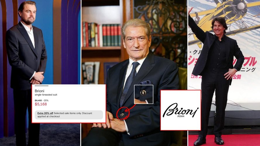 FOTO LAJM/Sali Berisha me kostum “Brioni” mbi 5 mijë dollarë, uron shqiptarët për Ditën e Pavarësisë FOTO LAJM/Sali Berisha me kostum “Brioni” mbi 5 mijë dollarë, uron shqiptarët për Ditën e Pavarësisë