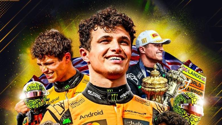 Formula 1/ Lando Norris me McLaren kampion bote për herë të parë, zbret Verstappen nga froni pas 4 vitesh! Titulli me ‘fotofinish’ Formula 1/ Lando Norris me McLaren kampion bote për herë të parë, zbret Verstappen nga froni pas 4 vitesh! Titulli me ‘fotofinish’
