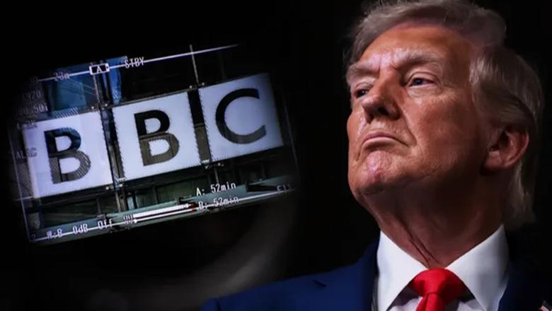 Trump padit BBC-në për redaktimin e fjalimit të 6 janarit, kërkon 5 miliardë dollarë për shpifje Trump padit BBC-në për redaktimin e fjalimit të 6 janarit, kërkon 5 miliardë dollarë për shpifje
