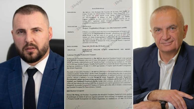 “Sjellje persekutuese”! Meta kallëzon penalisht drejtorin e Përgjithshëm të Burgjeve: Klevis Qose më mohon ushtrimin e lirive personale dhe politike