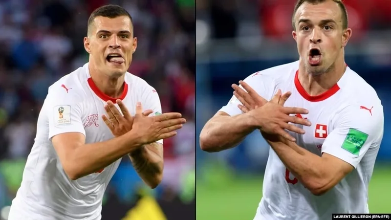 Provokon futbollisti serb: Nëse Xhaka dhe Shaqiri e duan kaq shumë Shqipërinë, pse nuk luajnë për të?! Provokon futbollisti serb: Nëse Xhaka dhe Shaqiri e duan kaq shumë Shqipërinë, pse nuk luajnë për të?!