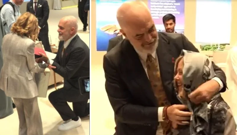 Giorgia Meloni nxjerr në ankand dhuratat e liderëve të huaj, përfshirë shallin e Edi Ramës