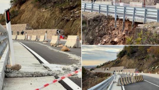 U ndërtua nga “Gener 2” e Bashkim Ulajt, pëson shembje rruga e re panoramike Shëngjin-Velipojë!