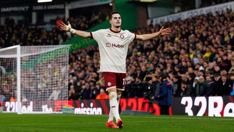 VIDEO/ Sylvinho s’e ka në listën e ngushtë, Anis Mehmeti realizon golin e 9-të në Angli