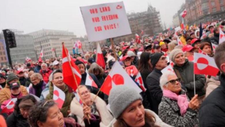 Groenlanda, protesta në Kopenhagë kundër synimeve të Trumpit: Respekt për sovranitetin! Presidenti i SHBA-së: Tarifa 10% për vendet që më kundërshtojnë