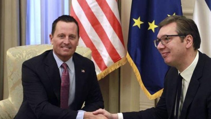 Grenell sulmon Brukselin dhe i dërgon mesazh Vuçiç: Evropa është në telashe, ndiqni rrugën amerikane Grenell sulmon Brukselin dhe i dërgon mesazh Vuçiç: Evropa është në telashe, ndiqni rrugën amerikane