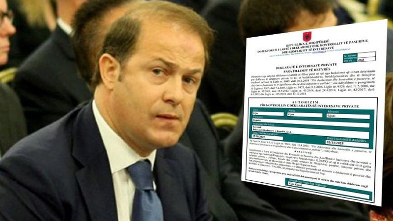 Miliona euro pasuri për Gjin Gjonin: 2 vila 1.3 mln euro dhe 770 mijë euro hua të dyshimta