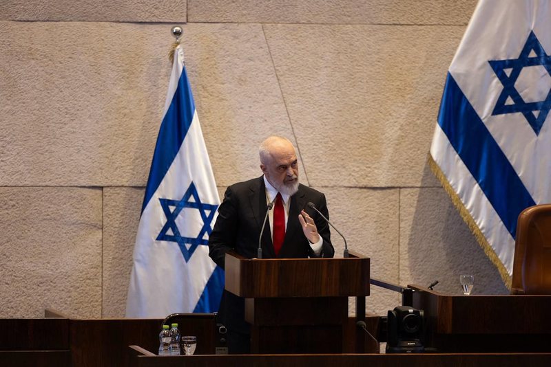 FJALA E PLOTË/ Kryeministri Edi Rama në Parlamentin izraelit me një mesazh historik FJALA E PLOTË/ Kryeministri Edi Rama në Parlamentin izraelit me një mesazh historik