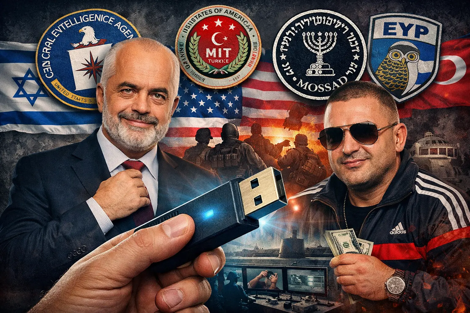 Rama dhe Lufta Botërore për USB-në e agjentit turk Gys Agasi (një komedi serioze me shërbime sekrete shumë të mërzitura)