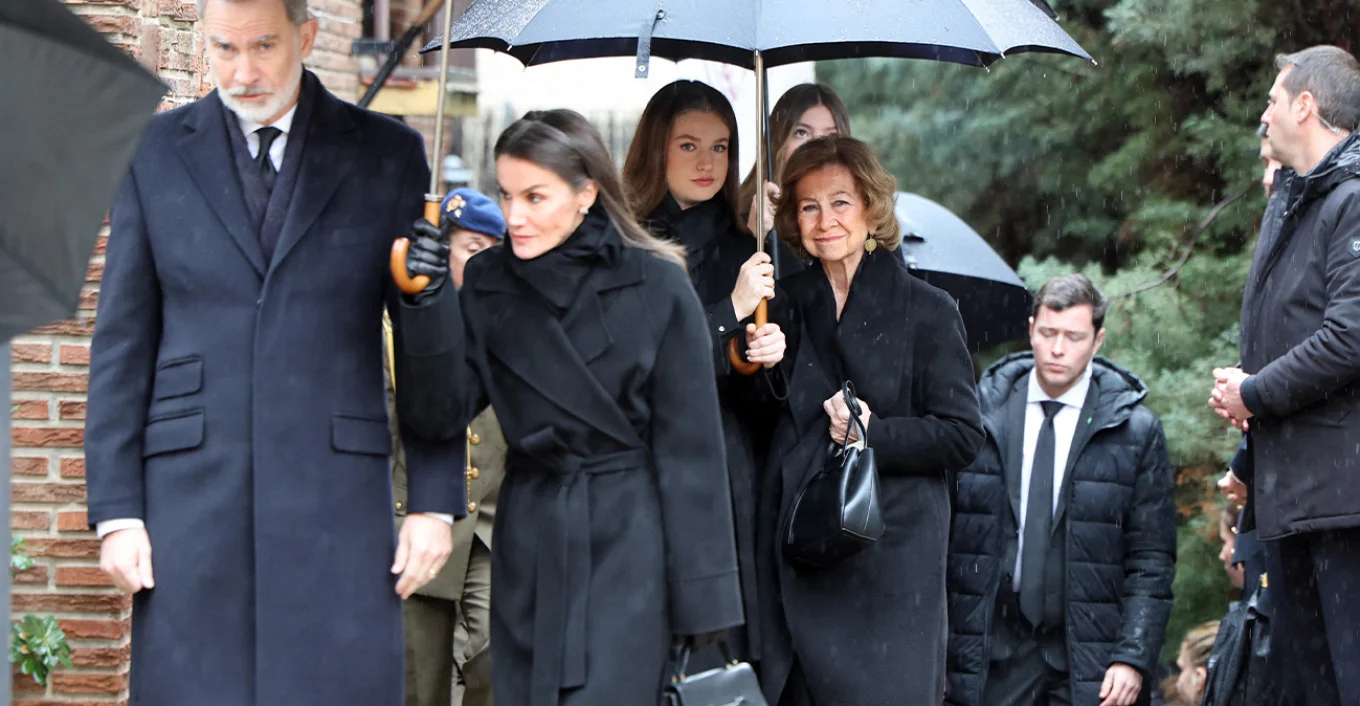 VIDEO/ E gjithë familja mbretërore spanjolle i dha lamtumirën Princeshës Irenë në Madrid