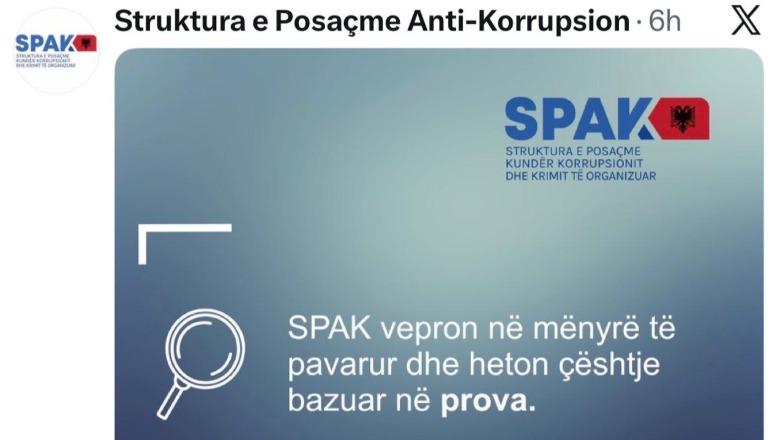 SPAK i frikësuar apo i mendon njerëzit të vërbuar? Mesazh në rrjete sociale për atë që nuk bën: Veprojmë në mënyrë të pavarur, hetojmë çështjet bazuar në prova!
