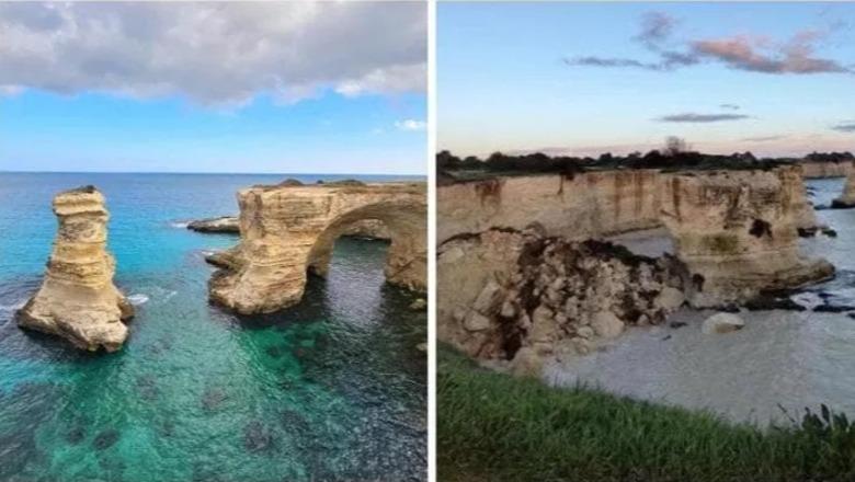 Simbol i Salentos, Harku i të Dashuruarve shembet në ditën e Shën Valentinit