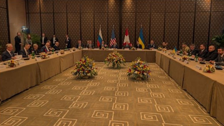 Negociatat 3-palëshe në Gjenevë, përfundon raundi i parë i bisedimeve mes SHBA-së, Rusisë dhe Ukrainës! Sot takimi i radhës Negociatat 3-palëshe në Gjenevë, përfundon raundi i parë i bisedimeve mes SHBA-së, Rusisë dhe Ukrainës! Sot takimi i radhës