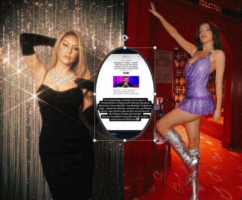 Artisti bullgar kopjon këngën e Shpat Kasapit, Vesa Luma përfshihet në debat me reperen shqiptare