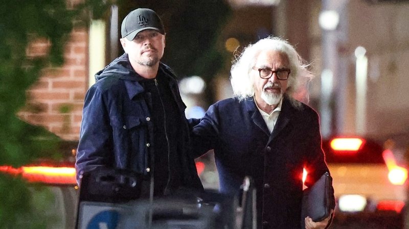Leonardo DiCaprio fotografohet pranë të atit