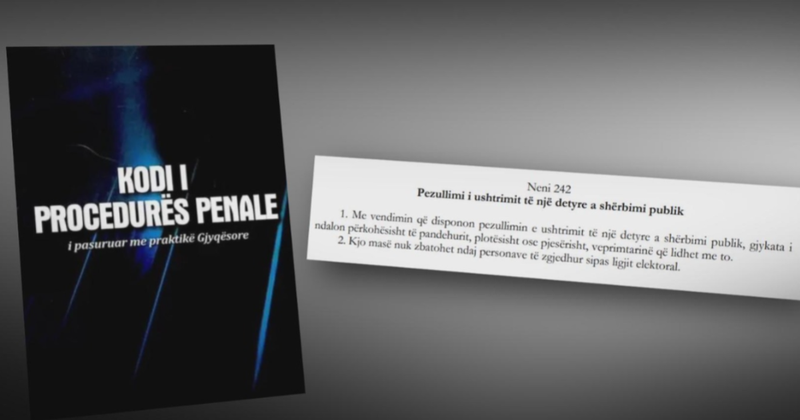 Pas paralajmërimit të Ramës, PS nuk humb kohë. Nis ndryshimet për nenin 242 meqenëse analfabetët funksional të SPAK nuk e kuptojnë!