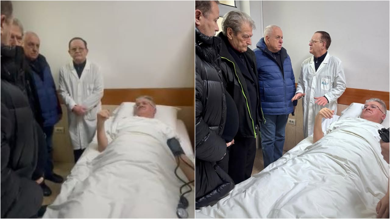VIDEO/ Saliu viziton Nallbatin e “plagosur” me shkop gome! E puth në ballë si bosët e mafias kur je për “kurban”
