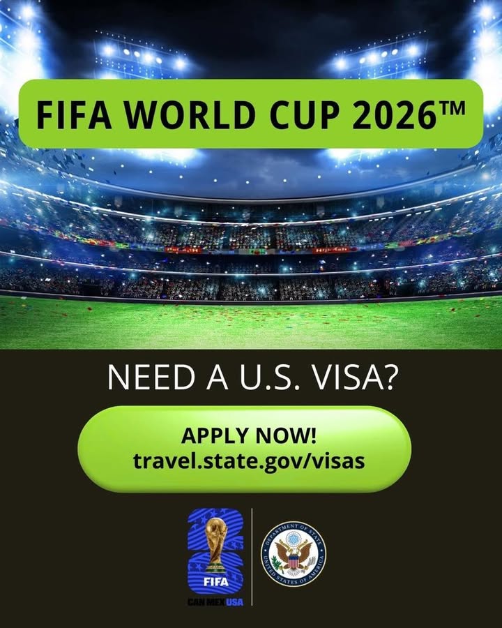 Ambasada amerikane në Tiranë thirrje tifozëve për vizat e Kupa e Botës FIFA 2026