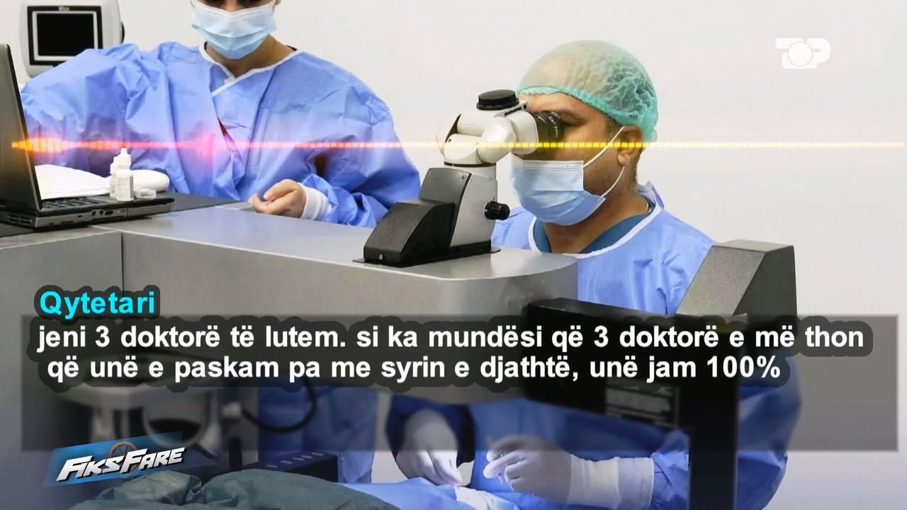 Më ngatërruan syrin, rrezikoj shikimin”. Qytetari akuzon klinikën e syrit për ndërhyrje të gabuar me lazer