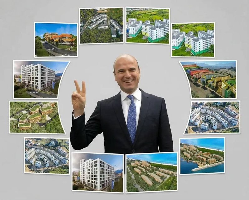 Dhëndri zëhollë i Berishës, 40 shtëpi dhe 12 komplekse vilash e pallatesh pa futur dorën në xhep