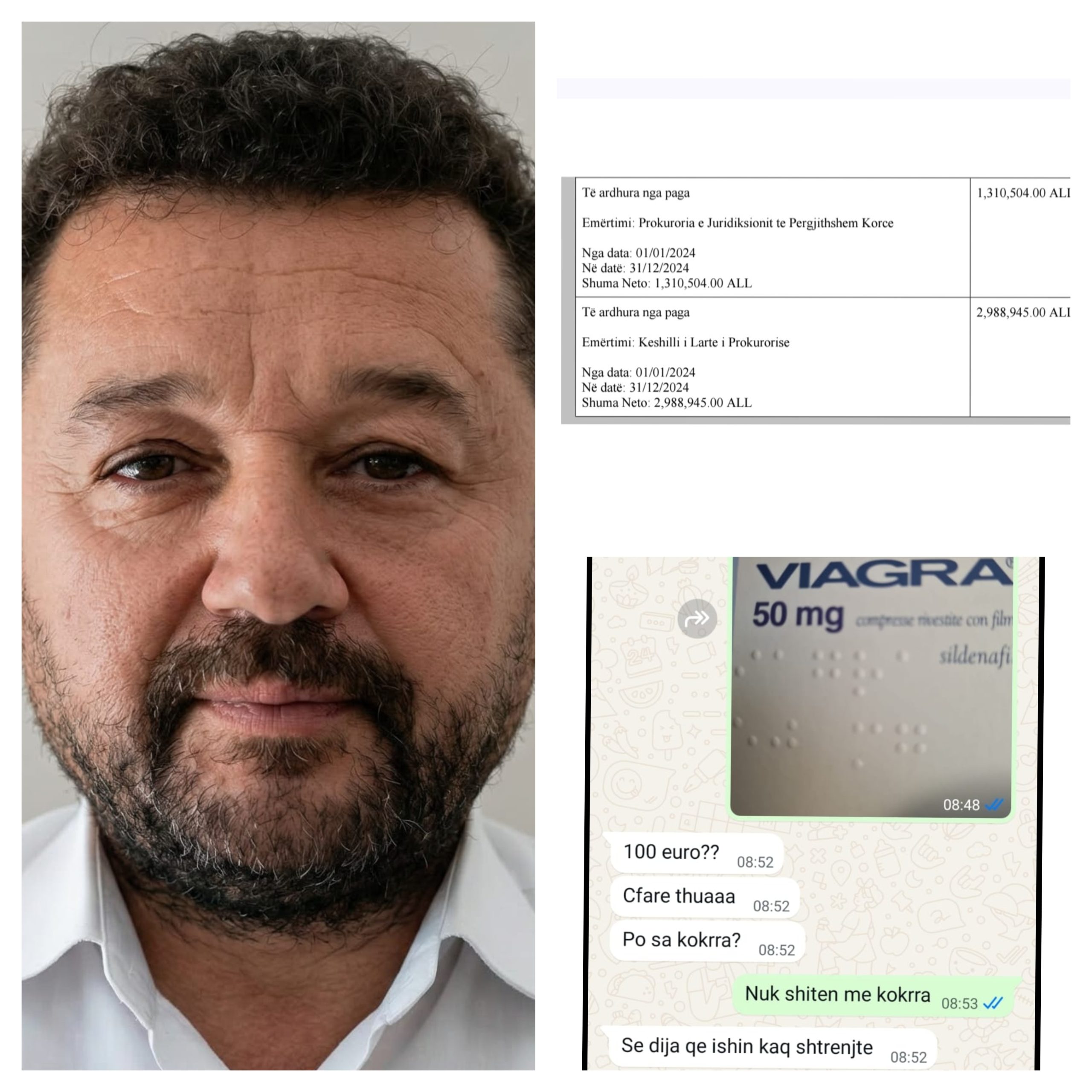 Qejfliu koprac i KLP-së / Prokurori me 43 mijë euro rrogë vjetore ankohet për çmimin e viagrave Qejfliu koprac i KLP-së / Prokurori me 43 mijë euro rrogë vjetore ankohet për çmimin e viagrave