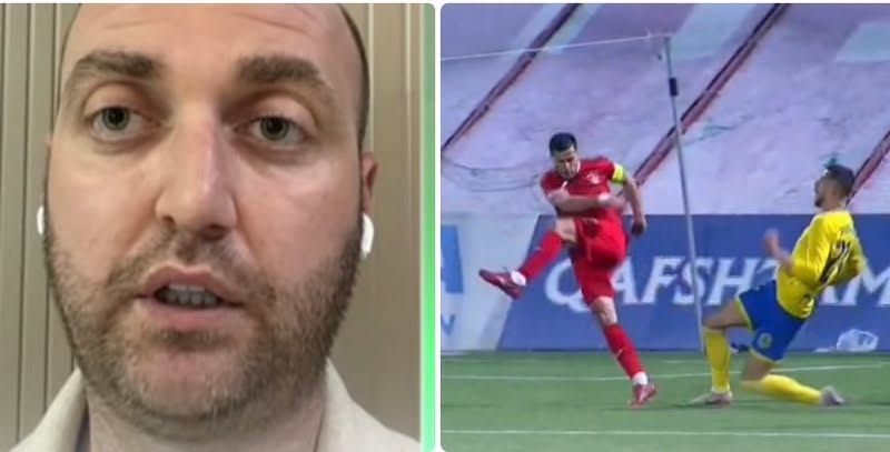 “Hamiti e vendosi vetë fituesin” – gazetari: Vetëm një arbitër nallban e jep atë penallti “Hamiti e vendosi vetë fituesin” – gazetari: Vetëm një arbitër nallban e jep atë penallti